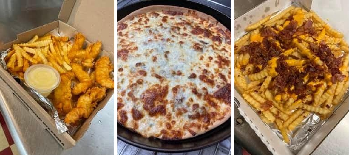 Maria's Pizza Menu